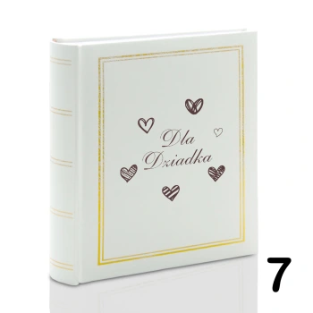 Album dla Babci, Dziadka wsuwany 200 zdjęć 10x15, personalizowany różne wzory